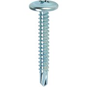 TEKS Self-Drilling Screw, #8 x 1, Zinc Steel Truss Head Phillips Drive, 170 PK 21508